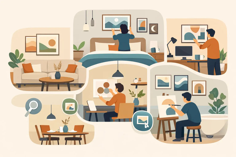 A Guide to Buying Wall Art for Every Room