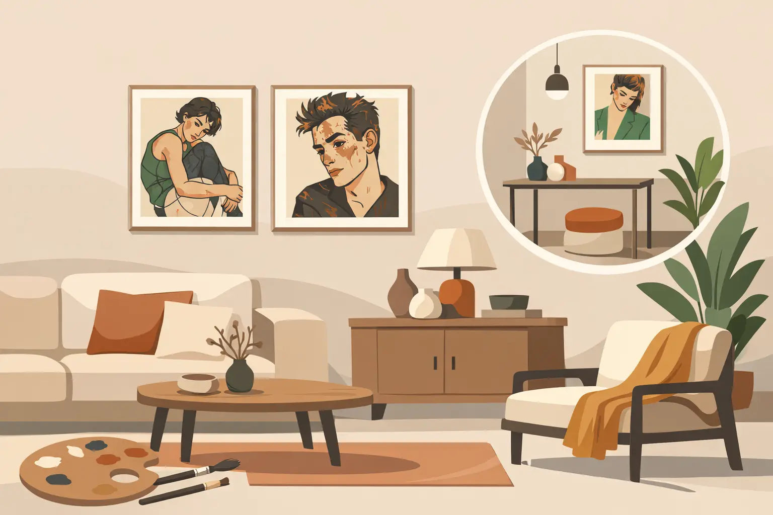 How to Style Egon Schiele Wall Art