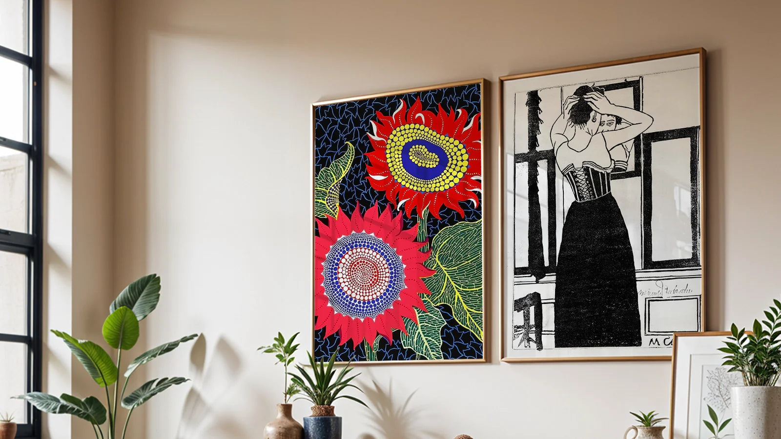 Breaking the Rules: Crafting Unique Interiors with Contrasting Art