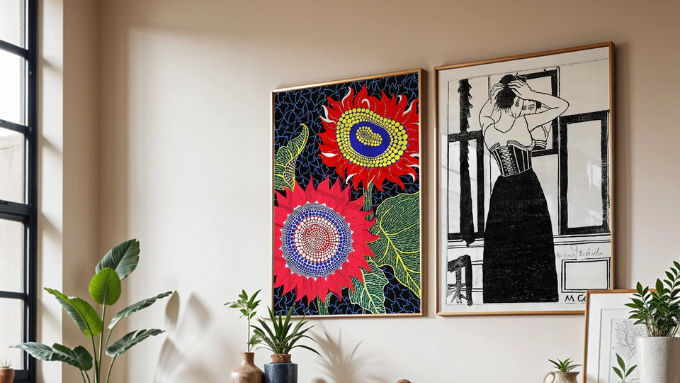 Breaking the Rules: Crafting Unique Interiors with Contrasting Art