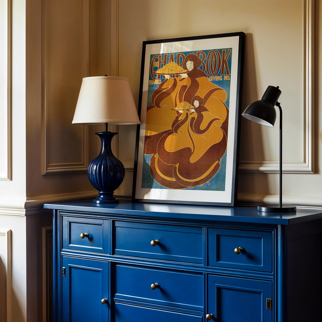 The Chap Book, Vintage Collection, Framed Giclée Fine Art Poster Print