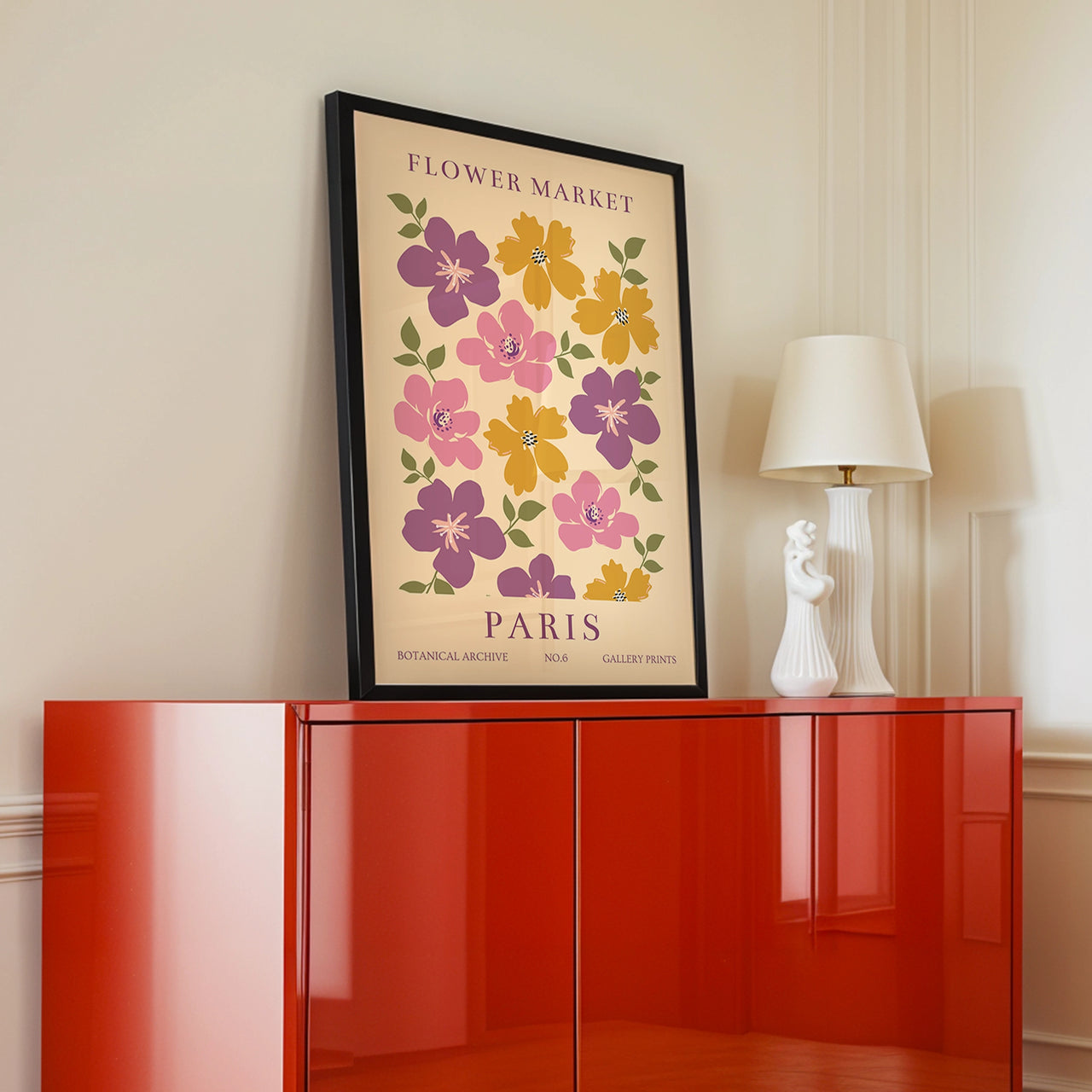 Paris Flower Market, Gallery Prints, Giclée Fine Art Poster Print