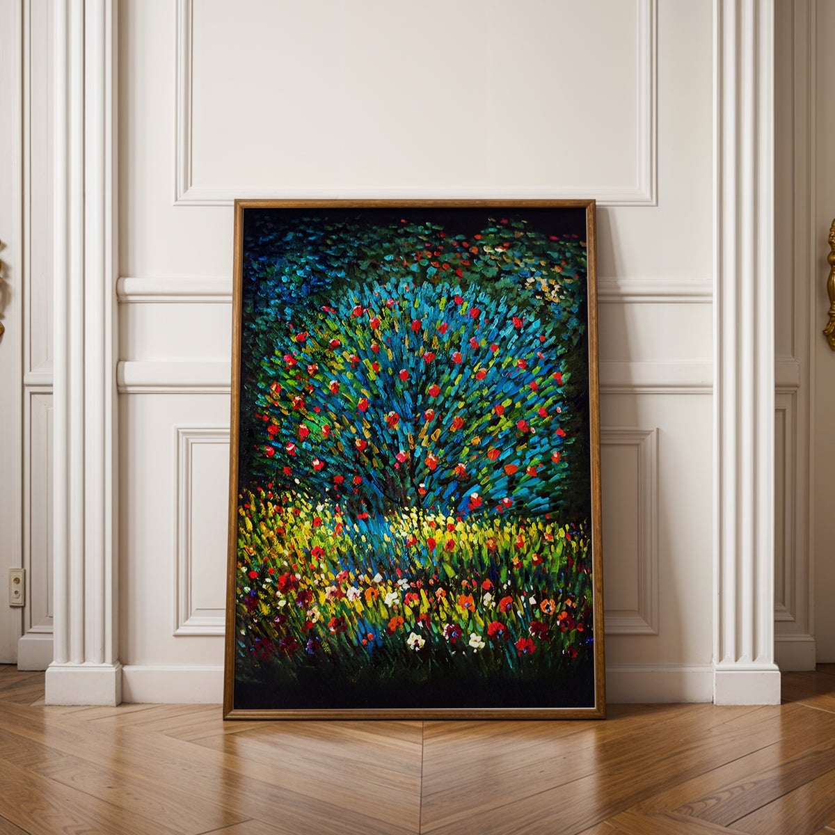Poppies, Gustav Klimt Art Print