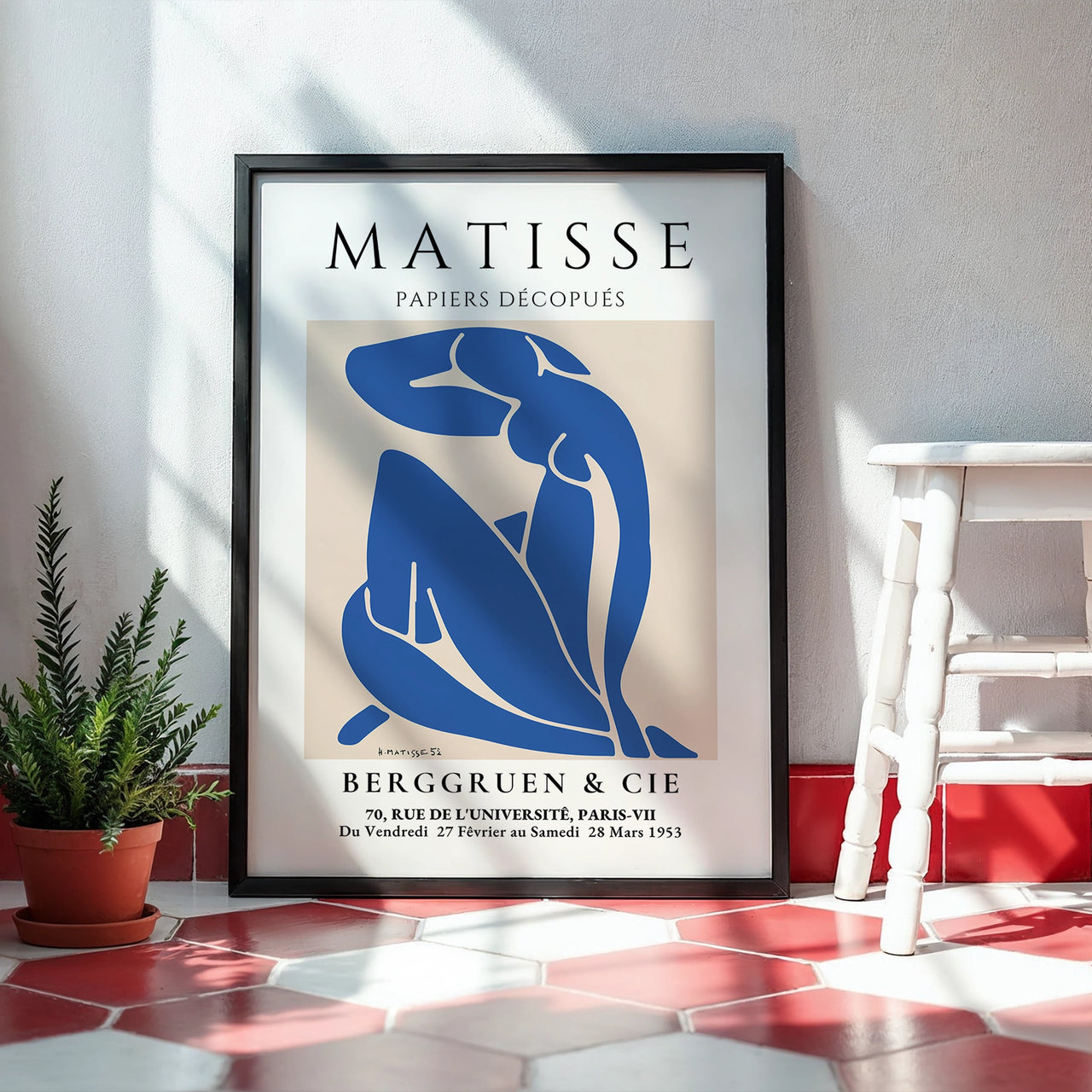 Blue Nude, Matisse, Giclée Fine Art Poster Print