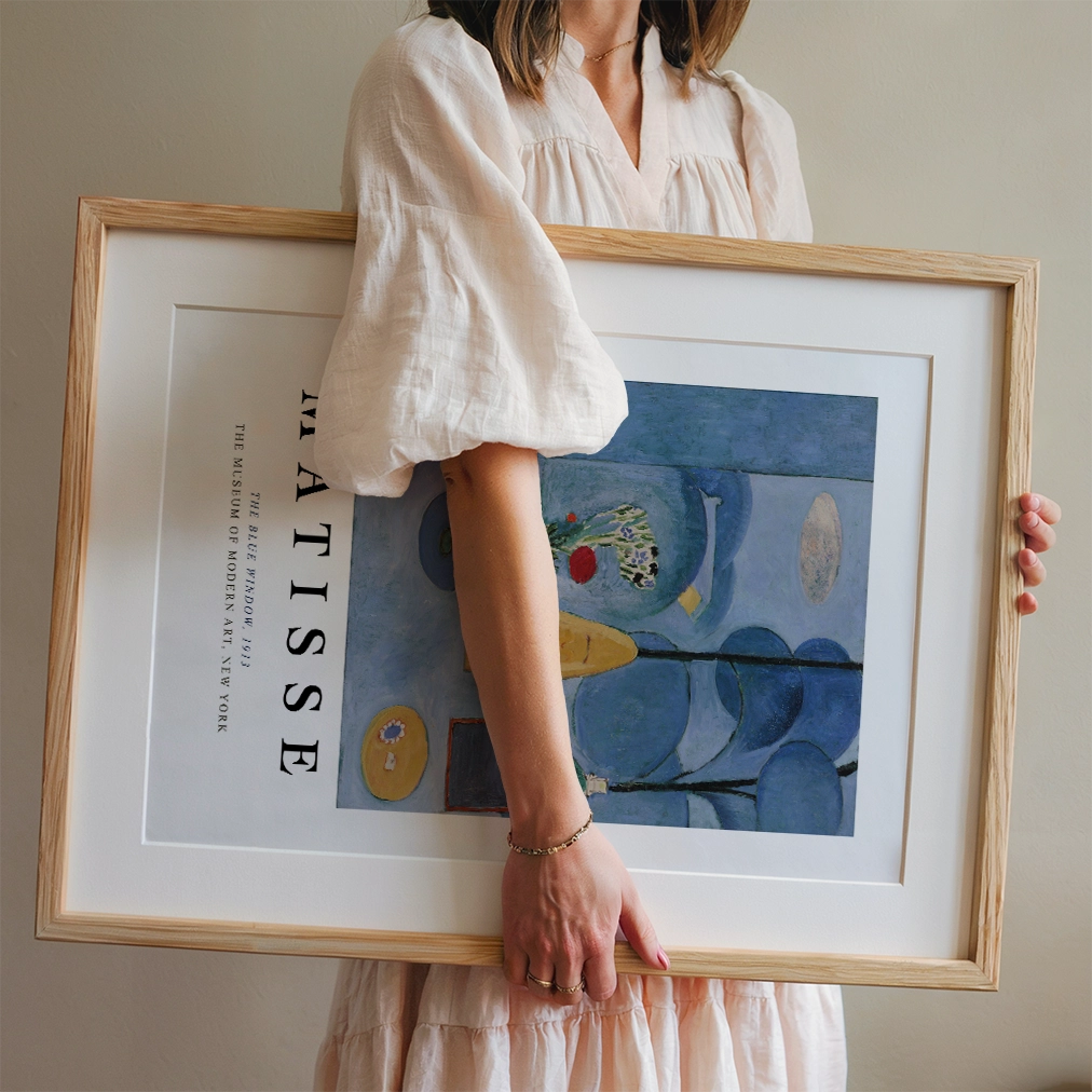 The Blue Window, Matisse, Giclée Fine Art Poster Print