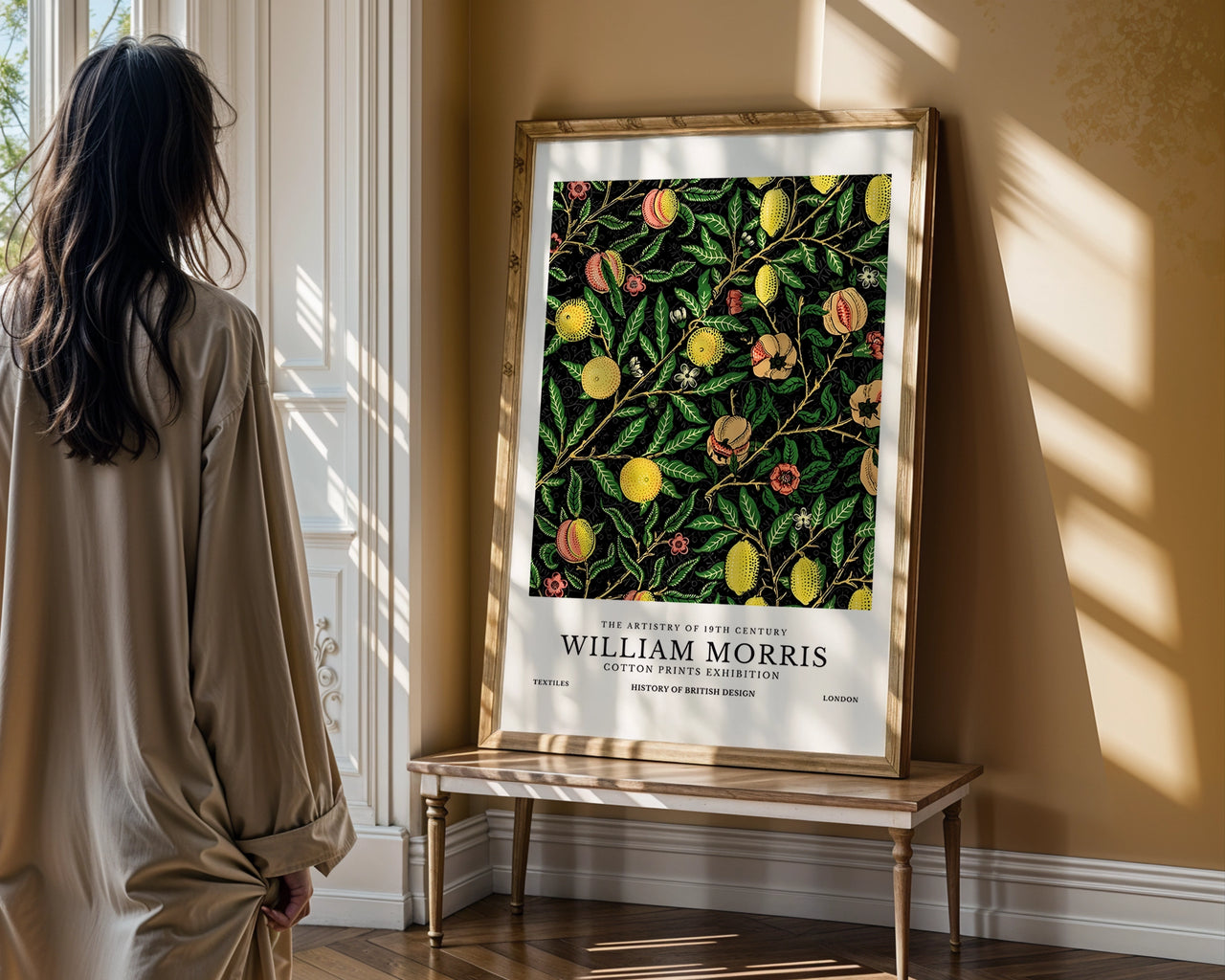 Fruit Pattern, William Morris, Framed Giclée Fine Art Poster Print