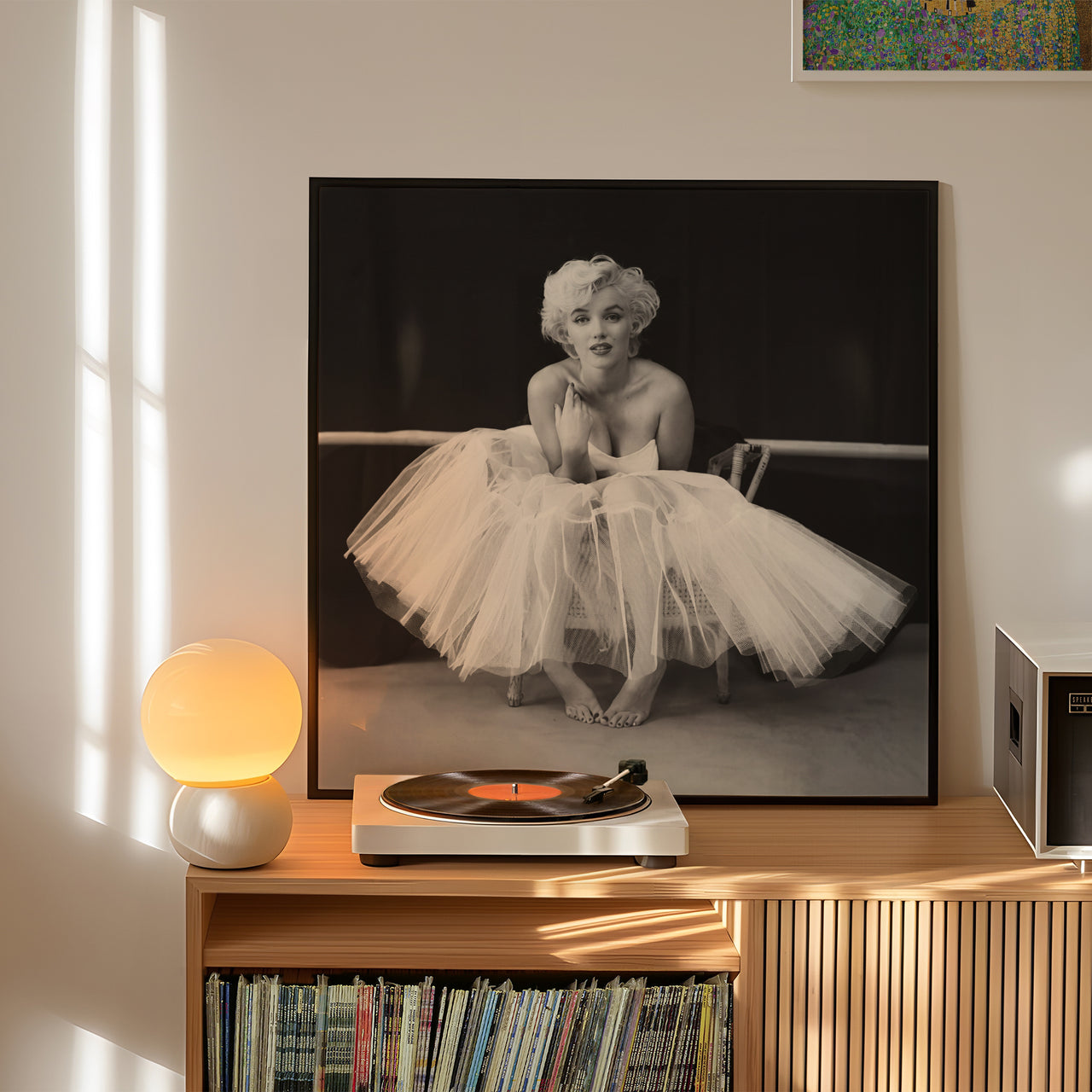 Marilyn Monroe Portrait Print | Vintage Black & White Photography