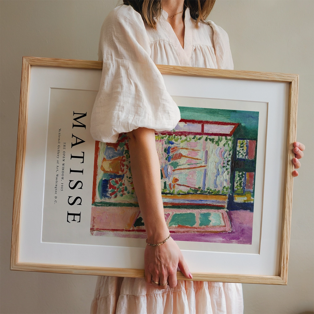 The Open Window, Matisse, Giclée Fine Art Poster Print