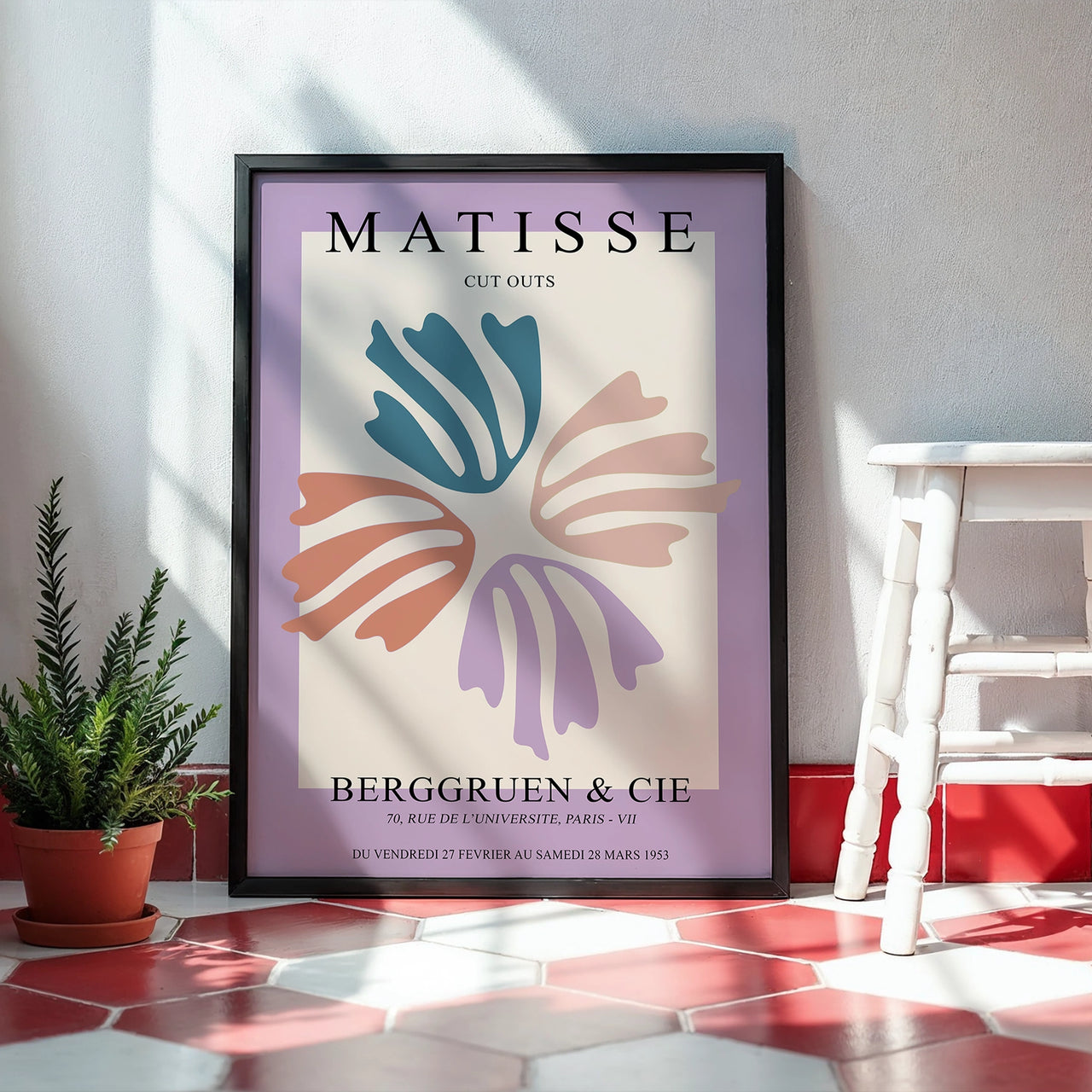 Botanical Cut Outs, Matisse, Giclée Fine Art Poster Print
