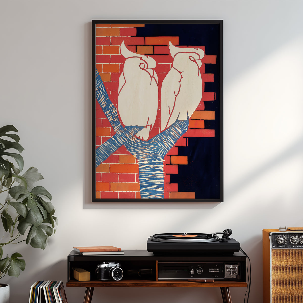 Two Parrots | Samuel Jessurun de Mesquita Print